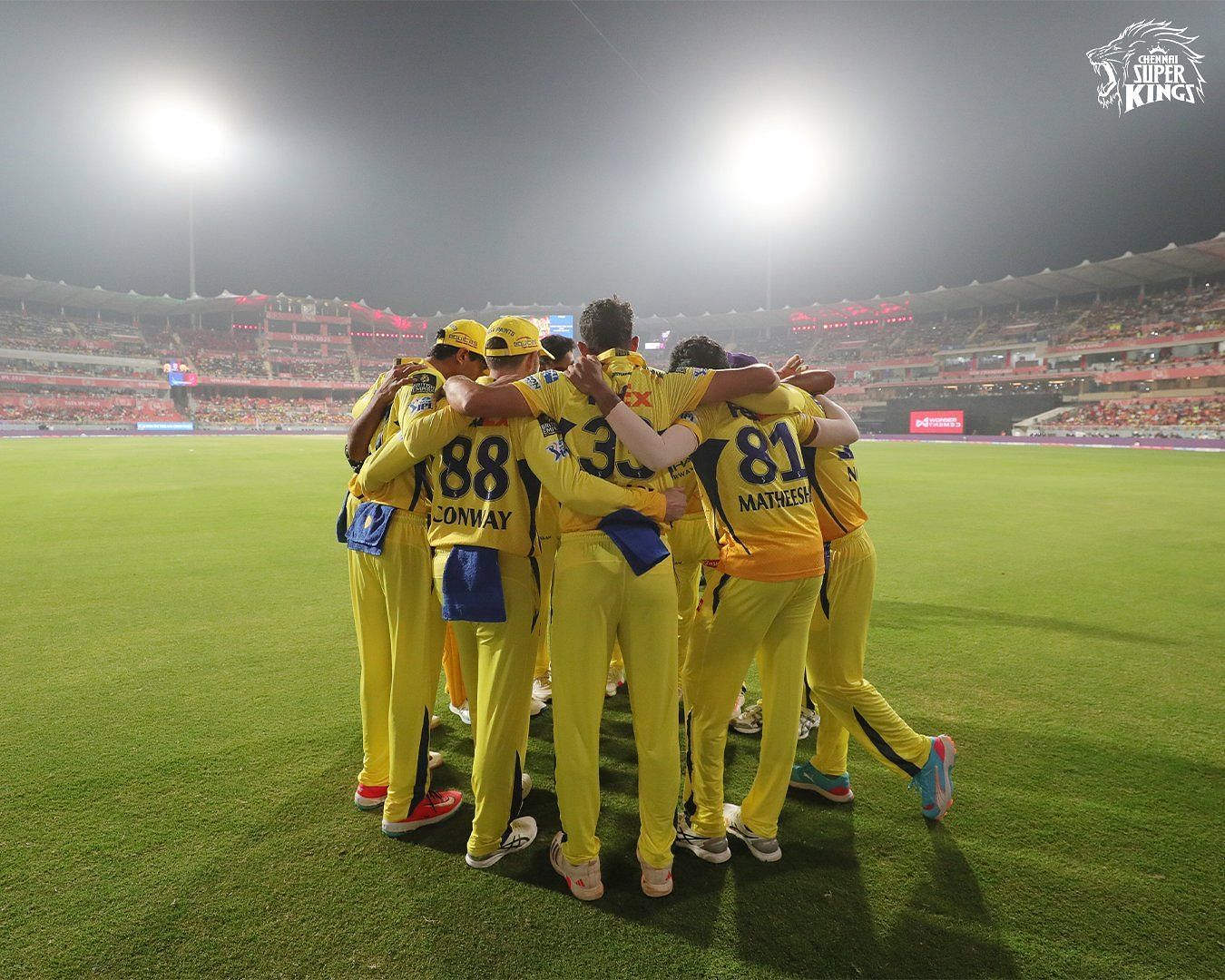 Chennai Super Kings. (Image Credits: CSK X)